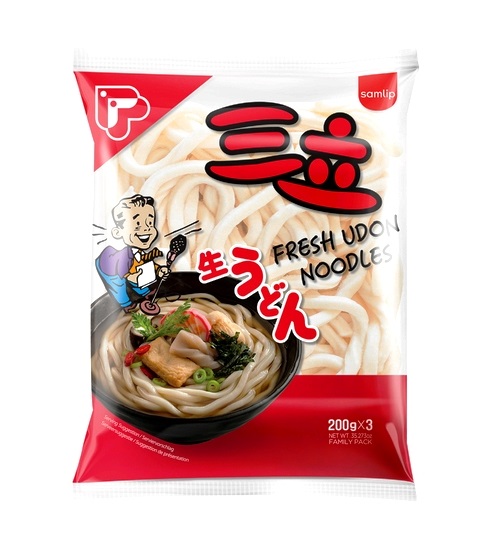 Udon giapponesi freschi - Samlip 3x 200g. (600g.)
